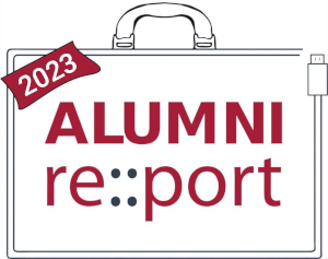 Alumni re::port Logo